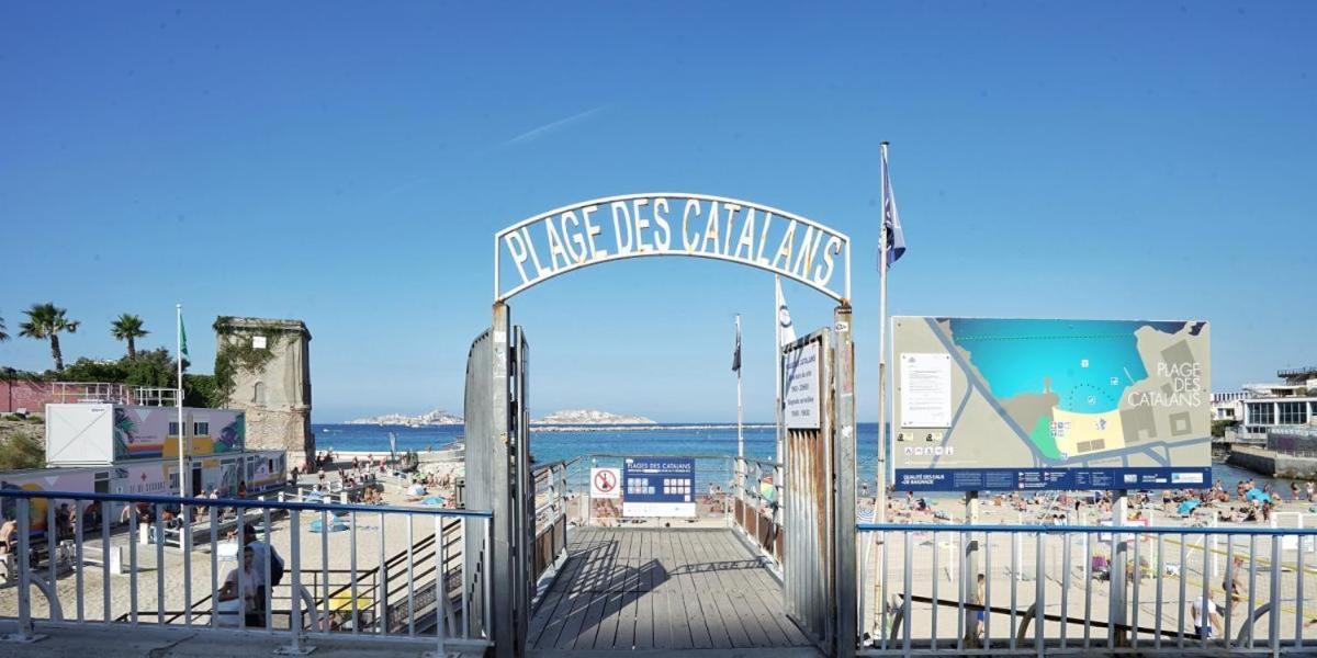 Loft Spacieux-2 Min De La Plage Marselha Exterior foto